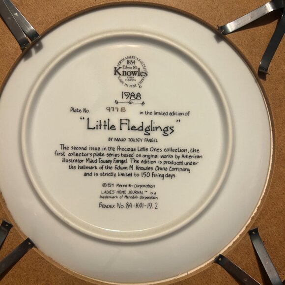 Precious Little Ones Collectible Plates and display - Picture 8 of 9